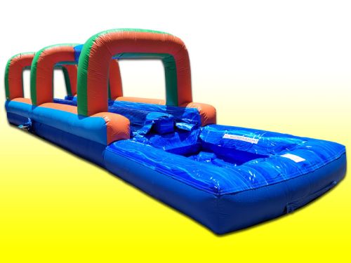 Blue & Orange Dual Slip-n-slide